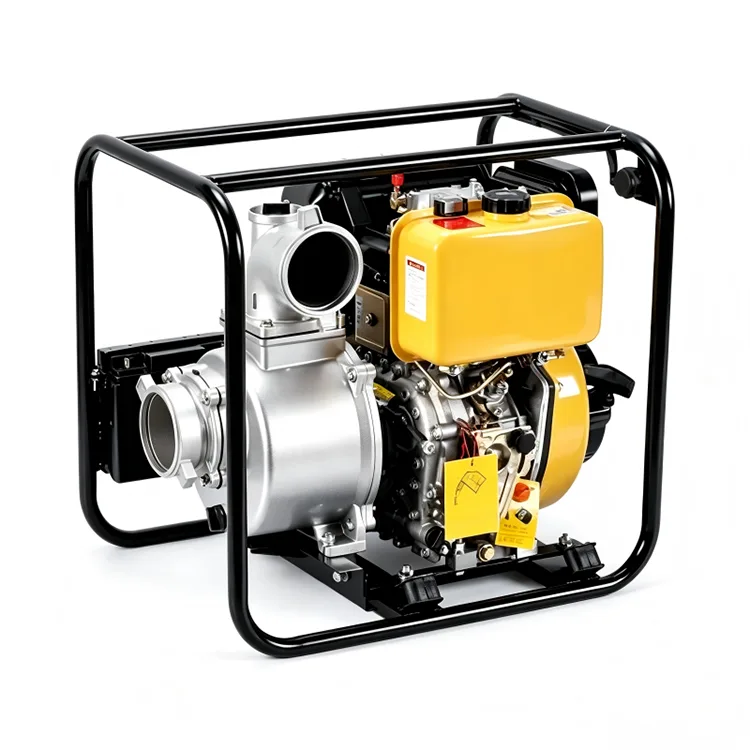 Wie kann eine kompakte dieselbetriebene Wasserpumpe mit hohem Durchfluss für eine zuverlässige Wasserentfernung unter anspruchsvollen Bedingungen sorgen?